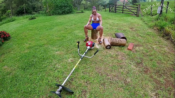 Horny in the garden -REVVING – POWER TOOL